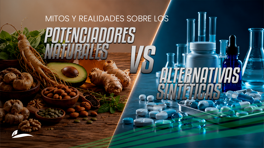 Mitos y realidades sobre los potenciadores naturales vs. alternativas sintéticas